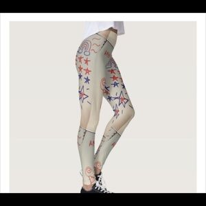 American flag pants.